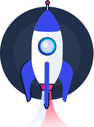 Rocket Launch Symbol – DeepMyze Growth-Focused Digital Marketing