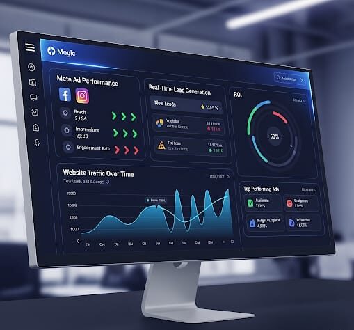 Meta Ads Campaign Performance Dashboard with Real-Time Analytics by DeepMyze