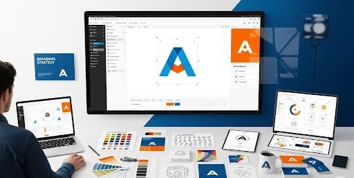 Powerful Logo & Branding Kit Design