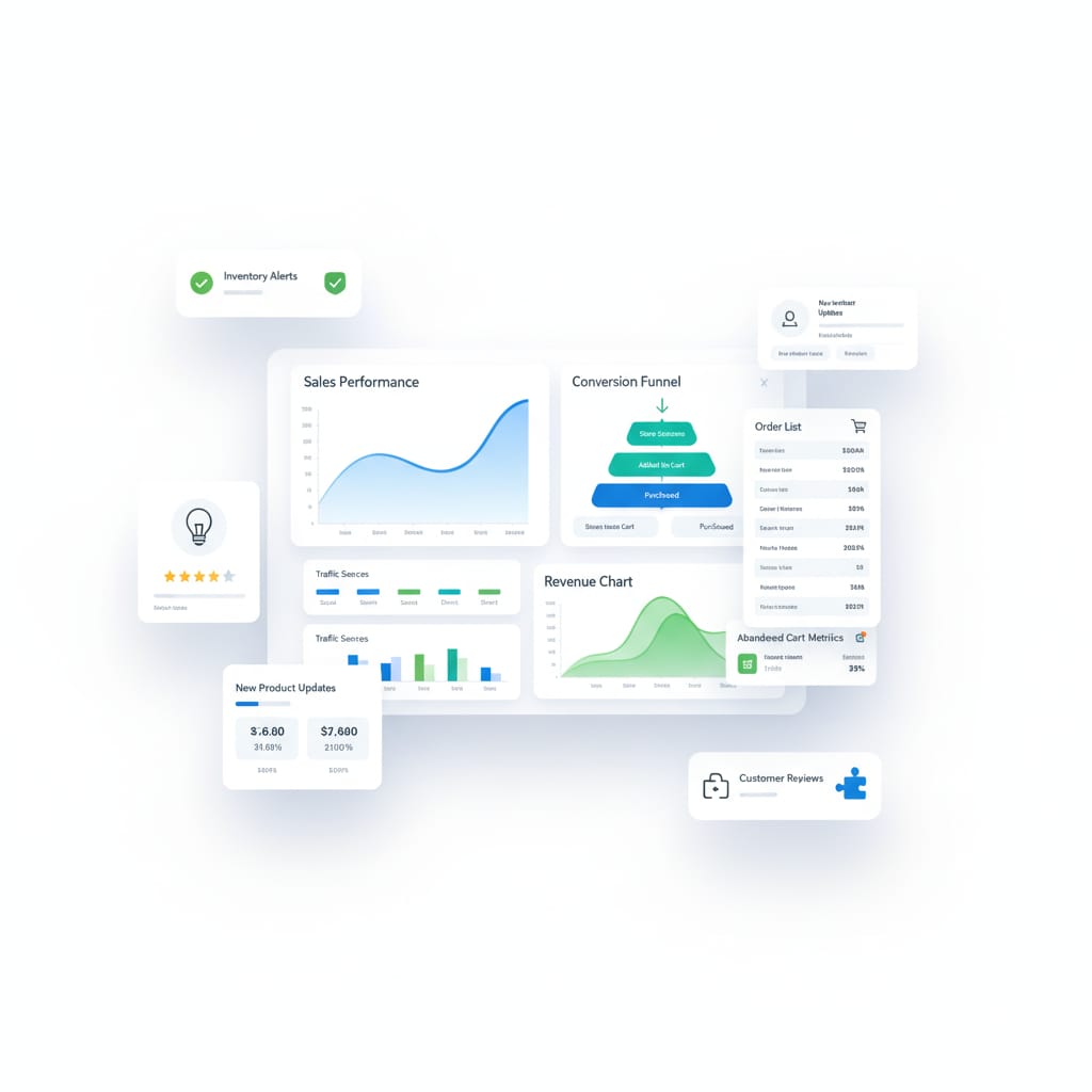 Deepmyze Digital Marketing leverages powerful Shopify analytics to provide actionable insights, driving your e-commerce success. Monitor sales, track conversions, and optimize your store for maximum revenue
